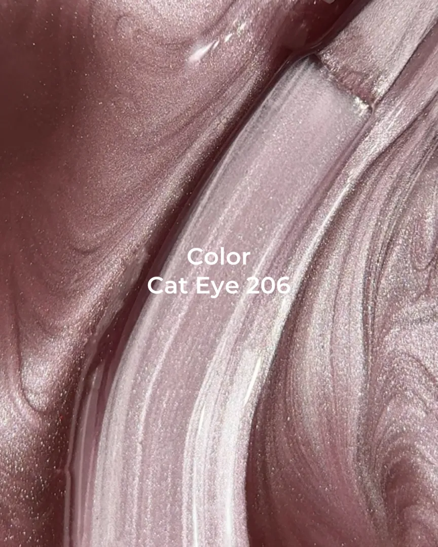 206 Vernis semi-permanent Cat eye Luna Color - 8 ml – Image 2