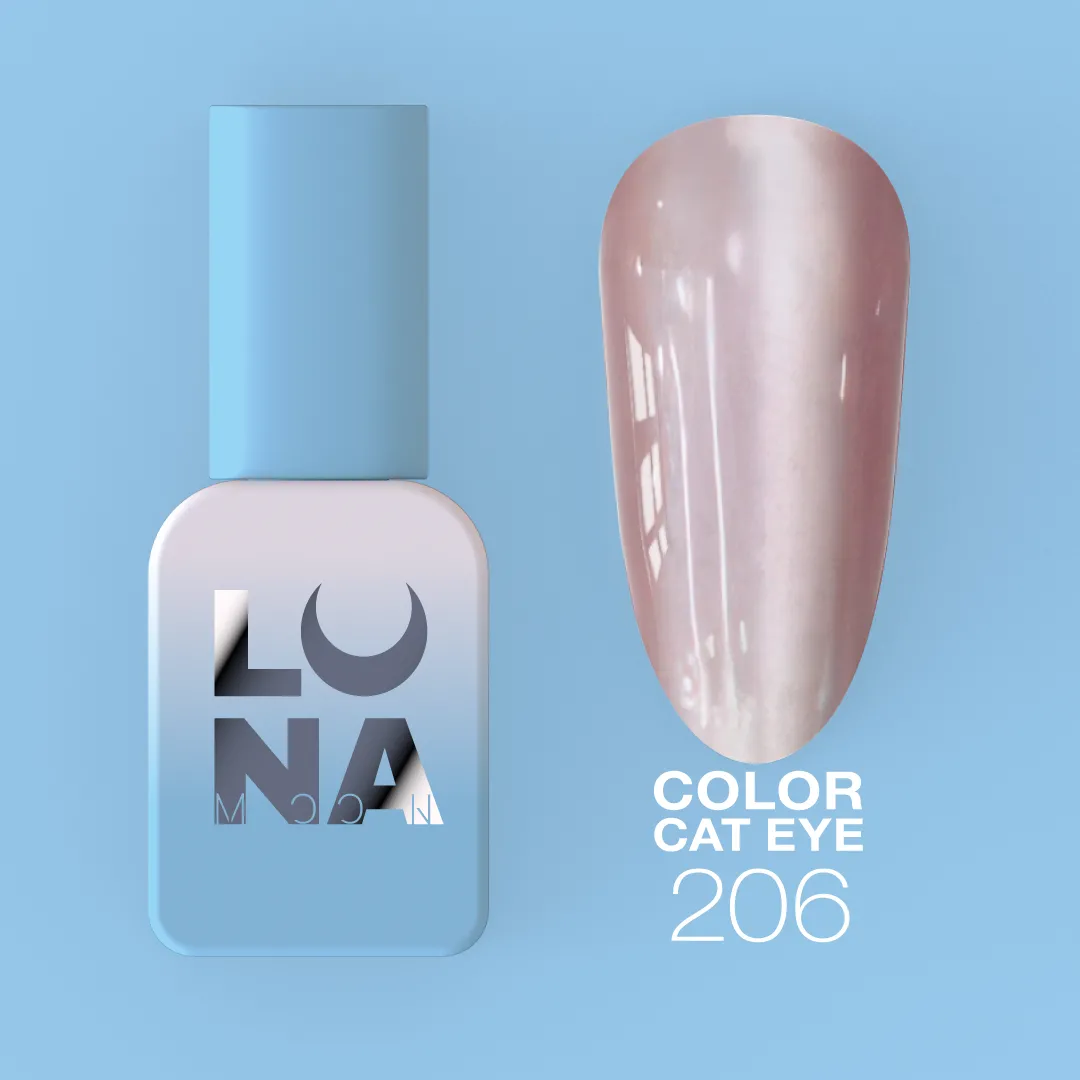 206 Vernis semi-permanent Cat eye Luna Color - 8 ml