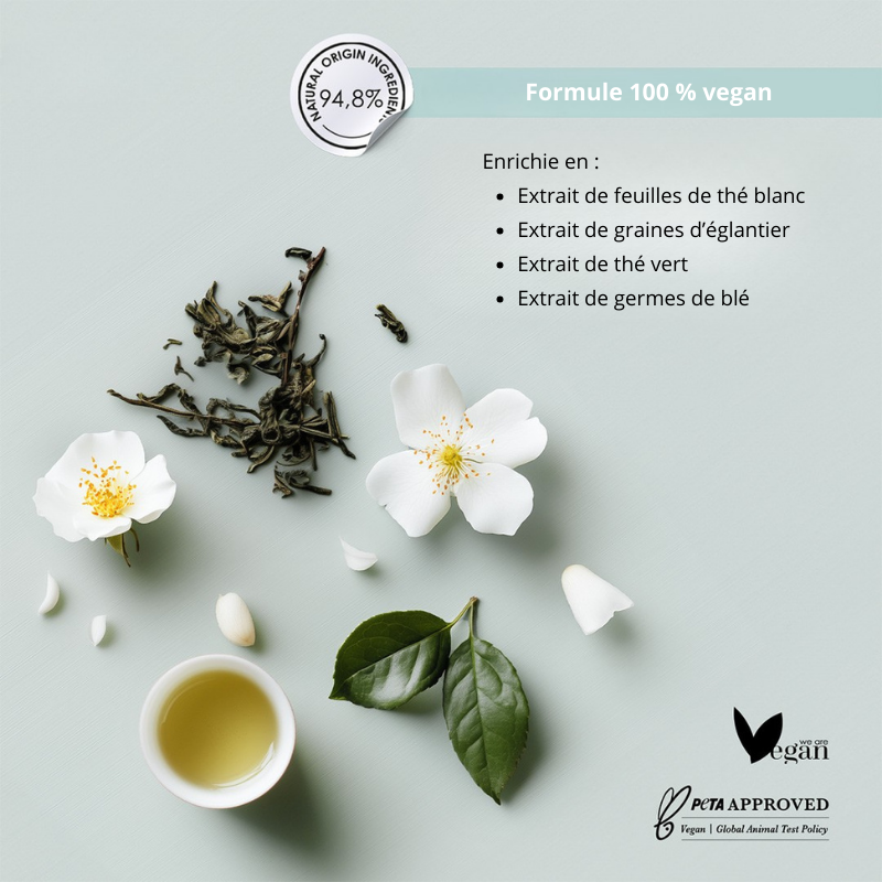 Huile Thé Blanc 50ml corps – mains – pieds – Image 4
