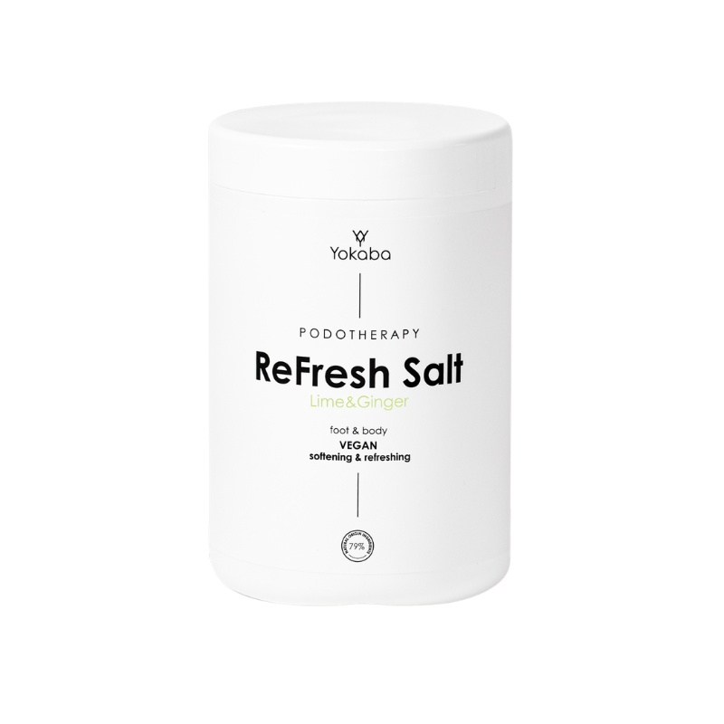 ReFresh Sel pour pieds Citron&Gingembre adoucissant 1 kg