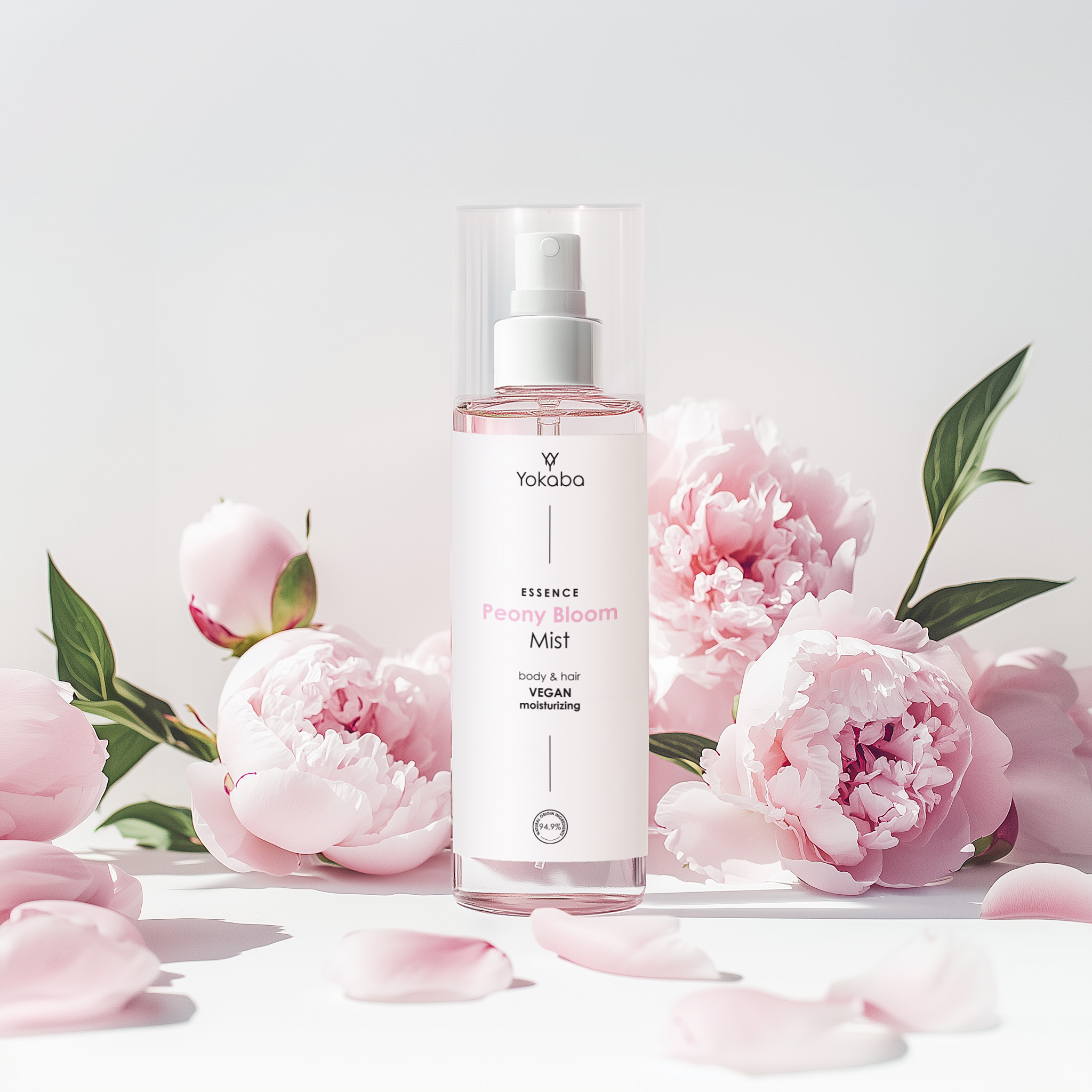 Brume Pivoine visage et corps Hydratante- 200ml – Image 2