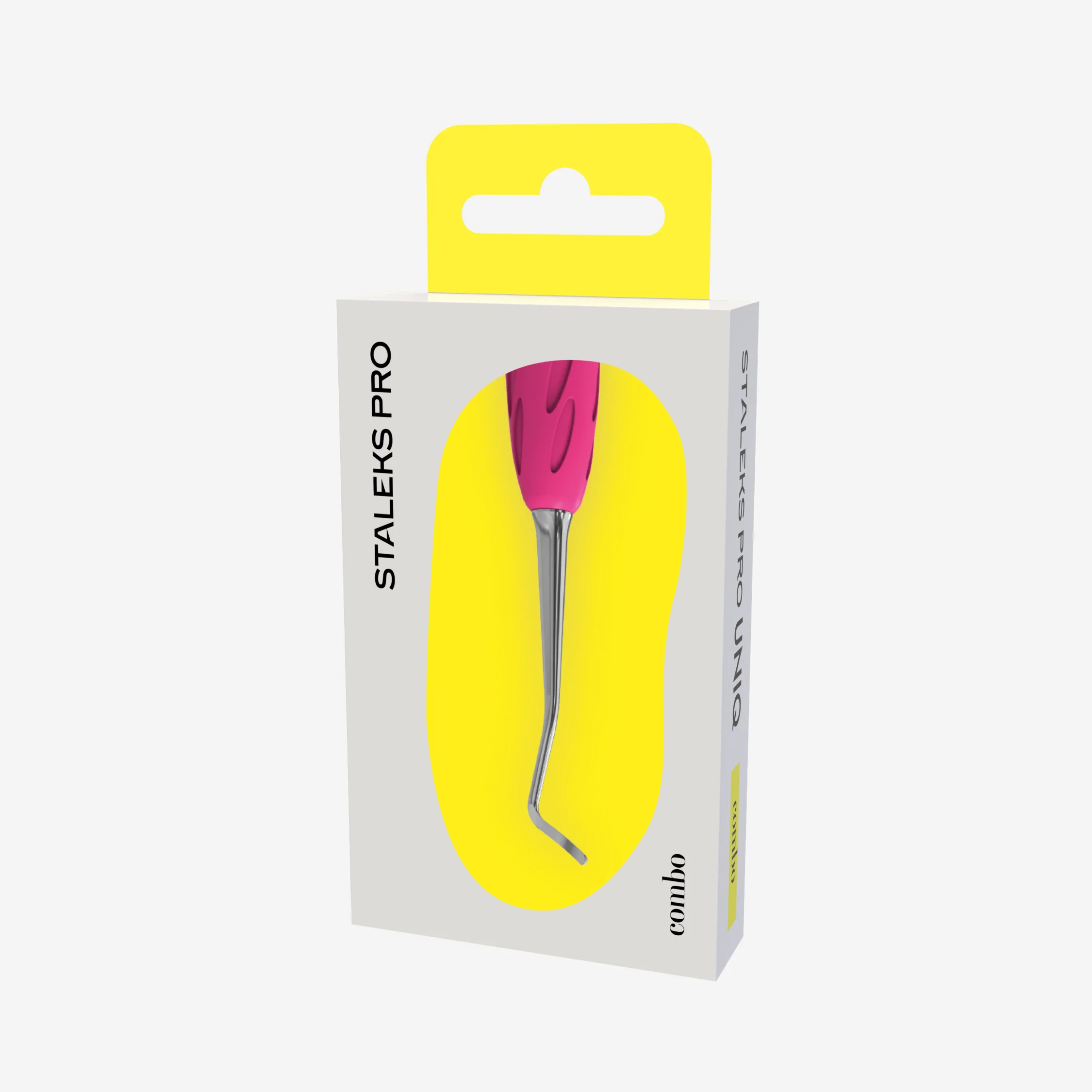 Embout Repousse-Cuticules Combo UNIQ 31 Curette (Courbée À Gauche) – Image 4