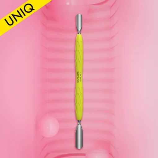 Repousse cuticules Avec Manche En Silicone "Gummy" UNIQ 10 TYPE 1