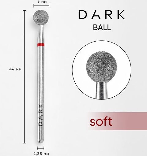 Fraise Boule rouge 050 Dark N°113