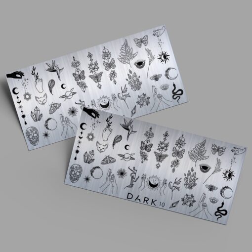 Plaque stamping 10 Dark