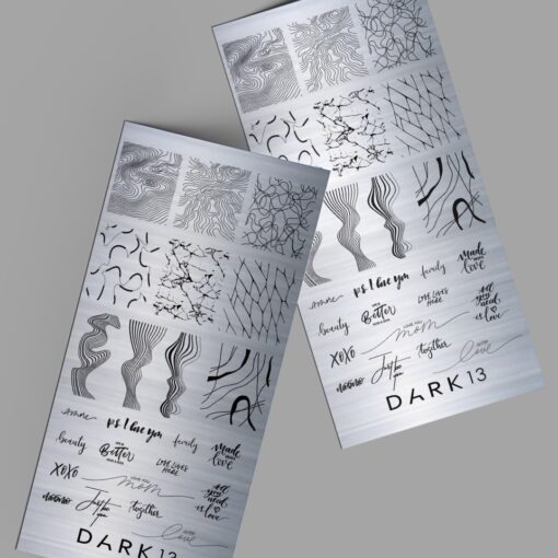 Plaque stamping 13 Dark