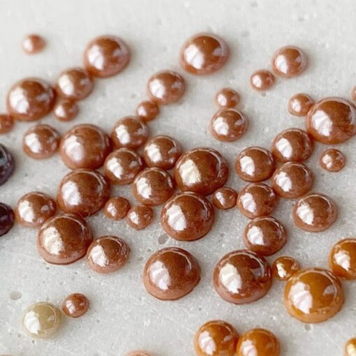 Perle café glacé en céramique