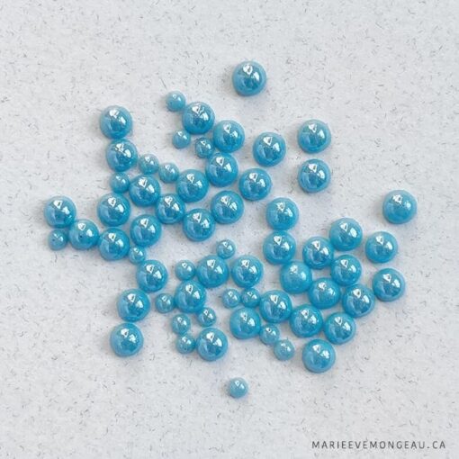 Perle Bleu Ciel Color Vibe en céramique