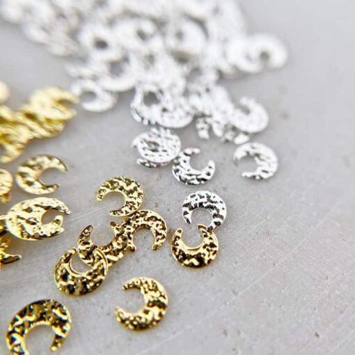 Bijoux | Lune Plane ciselée Argent par Marie Ève Mongeau