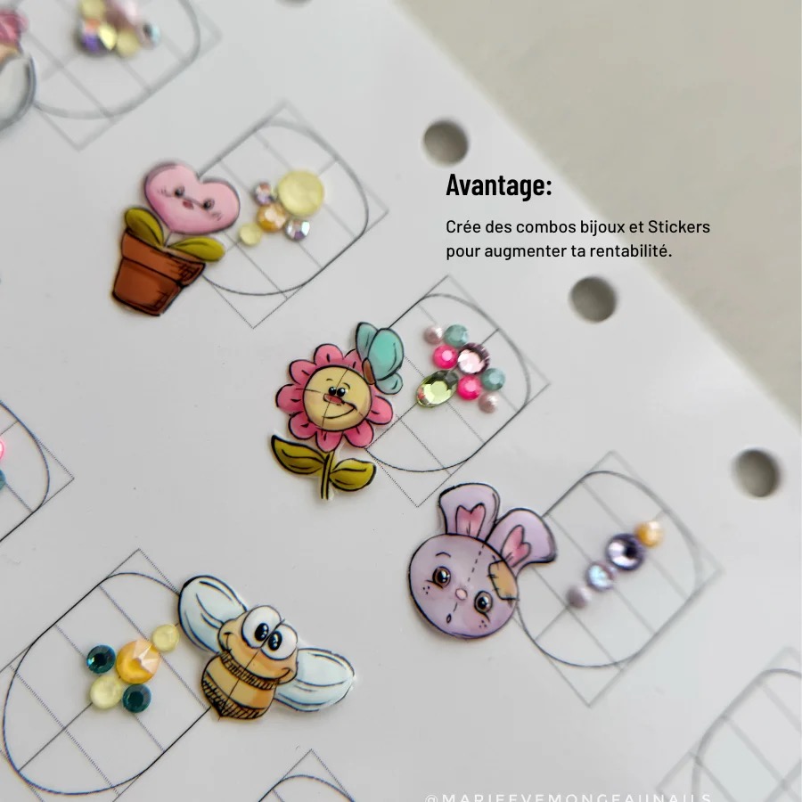InspiBook Chocolat | Cahier Stickers | Marie Ève Mongeau – Image 13