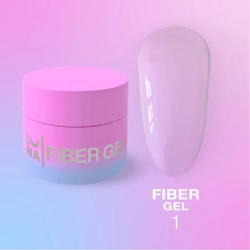 Fiber Gel N01 réparateur ongles | LunaMoon 5 ml