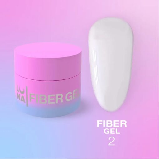 Fiber Gel N02 réparateur ongles | LunaMoon 5 ml