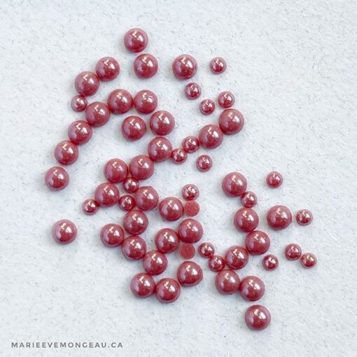 Perle Corail en céramique