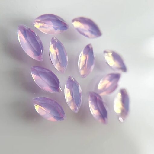 Diamants | Mauve pastel Oeil de chat Marie Eve Mongeau