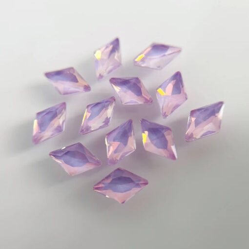 Diamants | Mauve pastel Losange Marie Eve Mongeau