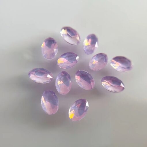 Diamants | Mauve pastel Ovale Marie Eve Mongeau