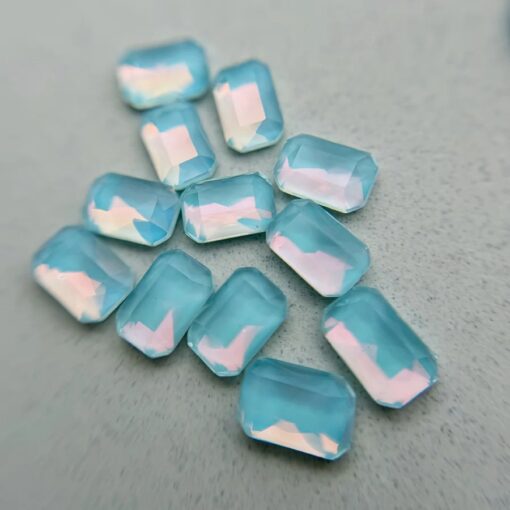 Diamants | Bleu pastel Octogone Marie Eve Mongeau