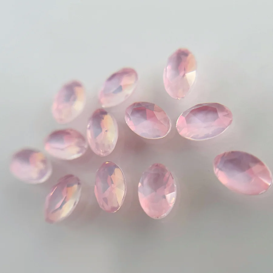 Diamants | Rose pastel Ovale par Marie Eve Mongeau