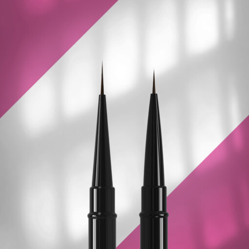 Staleks Pro - Pinceau double embout EXPERT Liner 7mm/ dégradé 11 mm