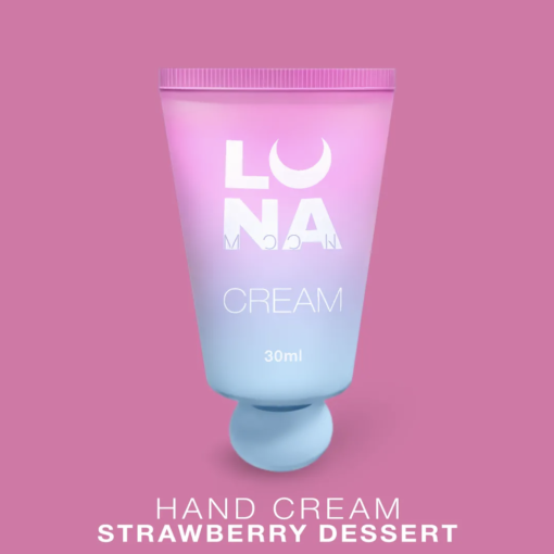 Crème mains Dessert à la Fraise 30 ml | Luna Moon
