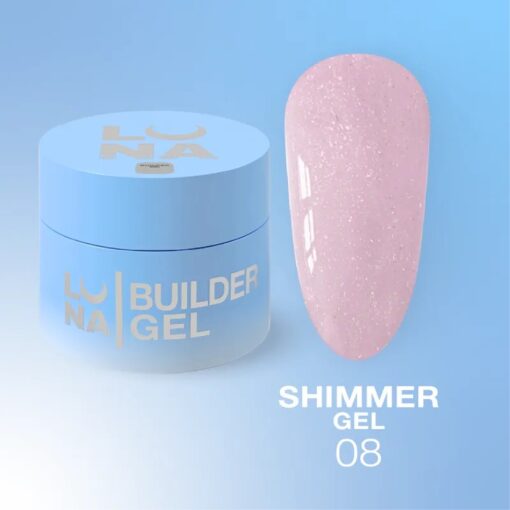 Shimmer Gel N° 8 rose Luna - 30 ml
