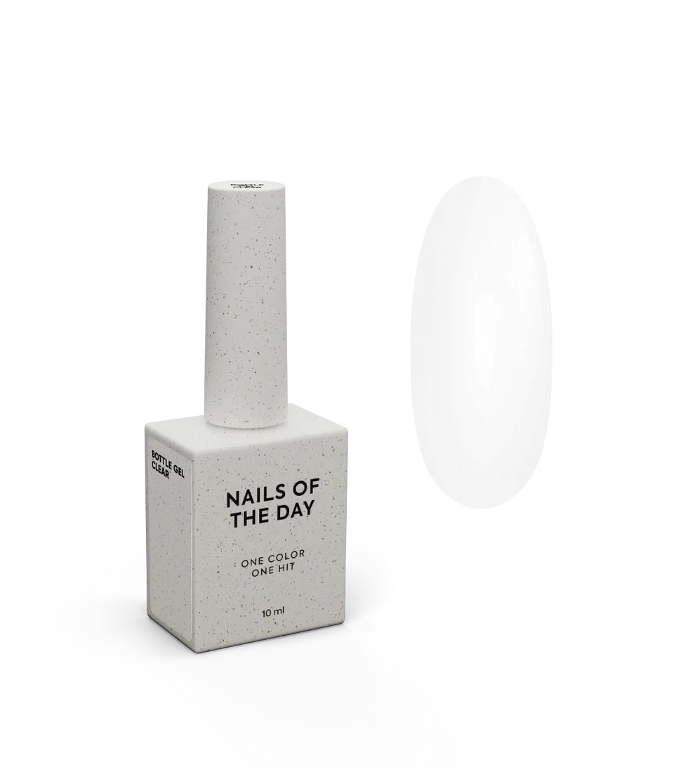 Gel Bottle Clear flacon 10 ml - NOTD