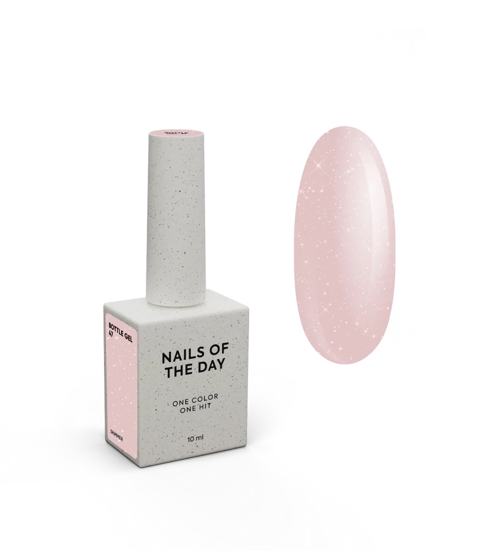 Gel Bottle 47 shimmer flacon 10 ml - NOTD