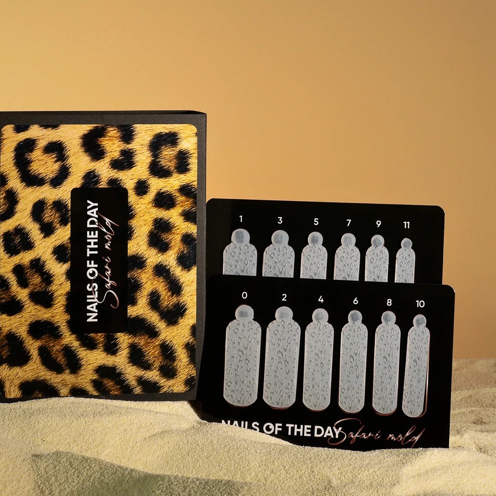 Safari Léopard Moule en Silicone N°18 | NOTD