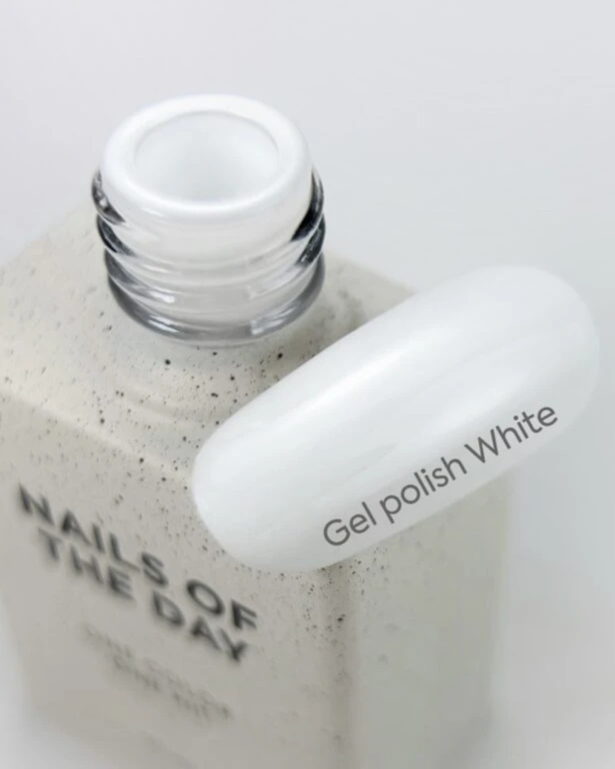 001 Let's Special White vernis semi permanent 10 ml sans Hema - NOTD – Image 2