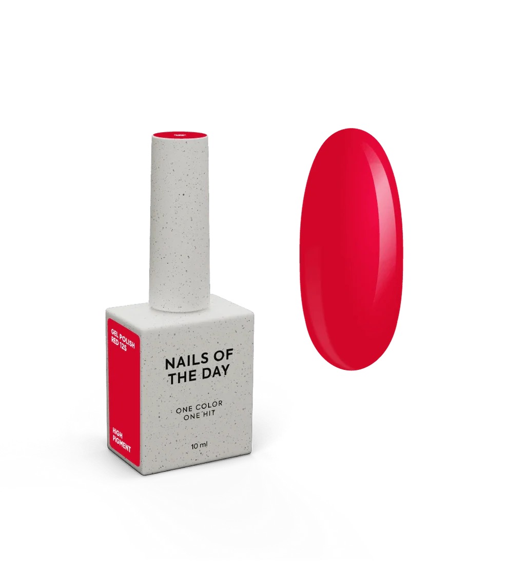 125 Let's Special Red vernis semi permanent 10 ml sans Hema - NOTD