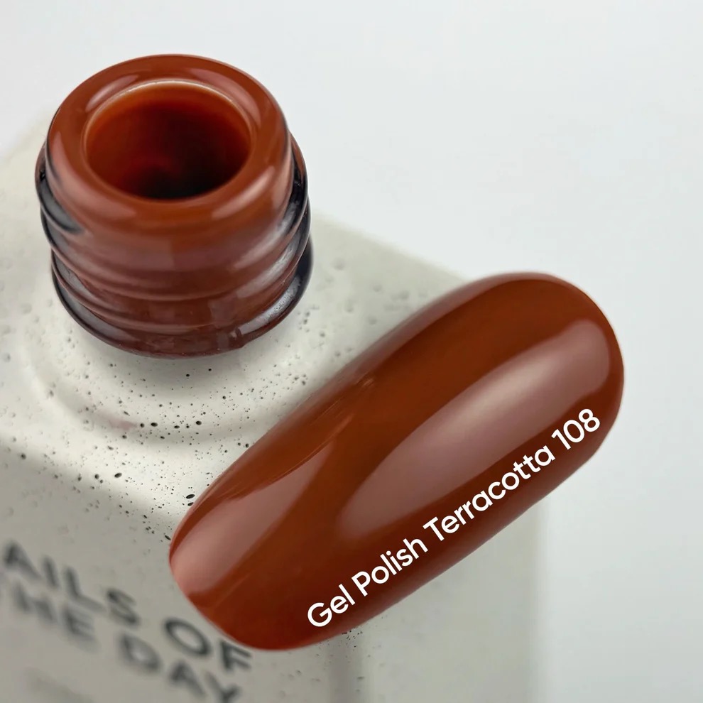 108 Terracotta vernis semi permanent 10 ml sans Hema - NOTD – Image 2
