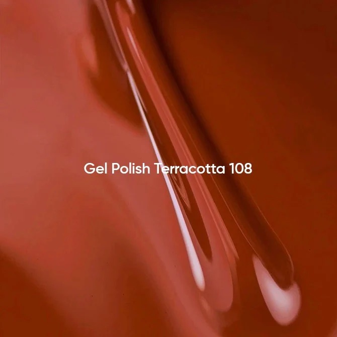 108 Terracotta vernis semi permanent 10 ml sans Hema - NOTD – Image 3