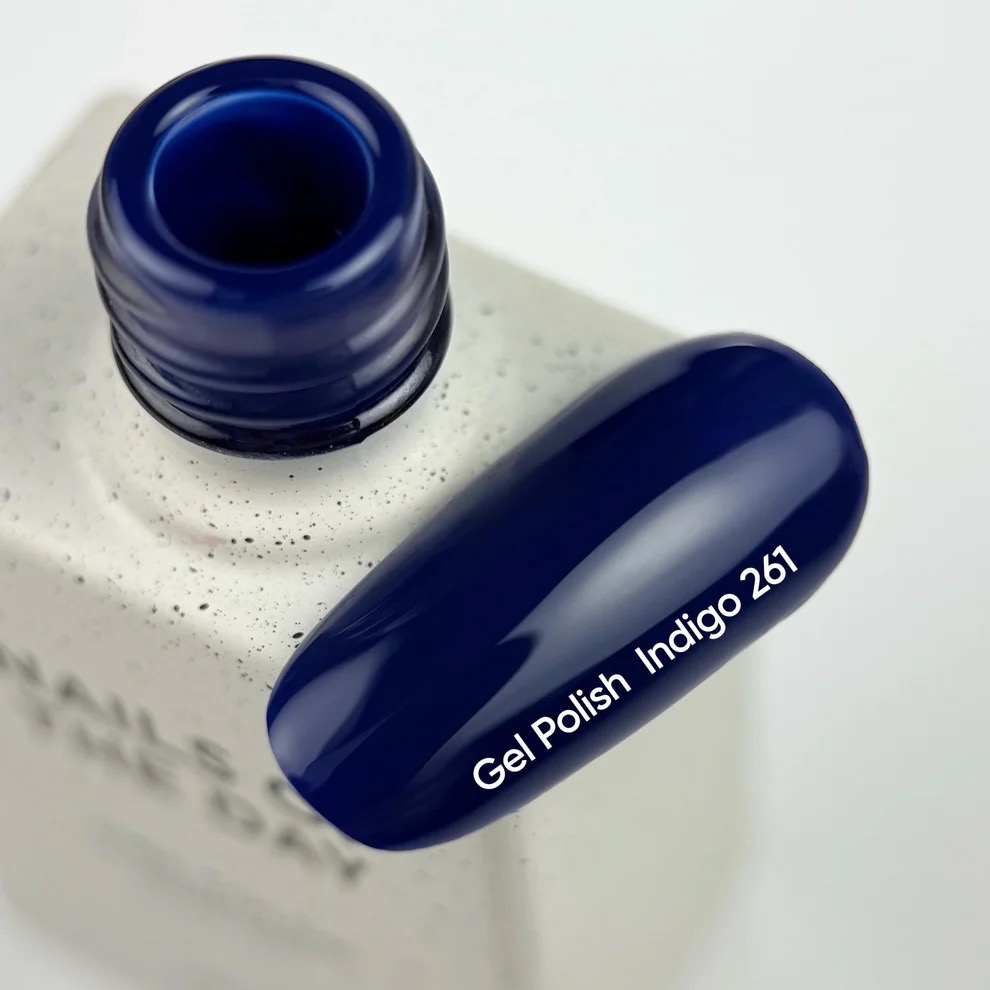 261 Indigo vernis semi permanent 10 ml sans Hema - NOTD – Image 2