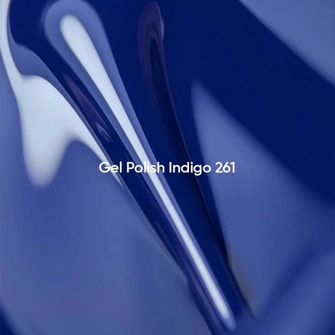 261 Indigo vernis semi permanent 10 ml sans Hema - NOTD – Image 3