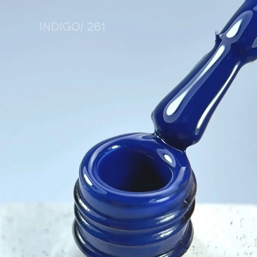 261 Indigo vernis semi permanent 10 ml sans Hema - NOTD – Image 4