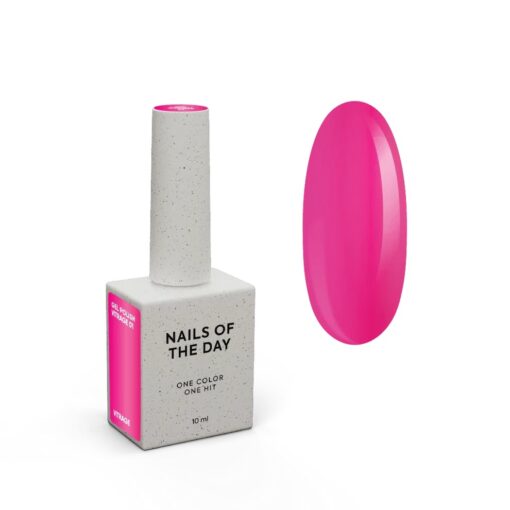 001 Pink vernis semi permanent effet vitrail 10 ml sans Hema - NOTD