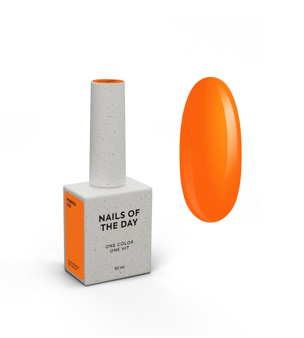 223 Mango vernis semi permanent 10 ml sans Hema - NOTD