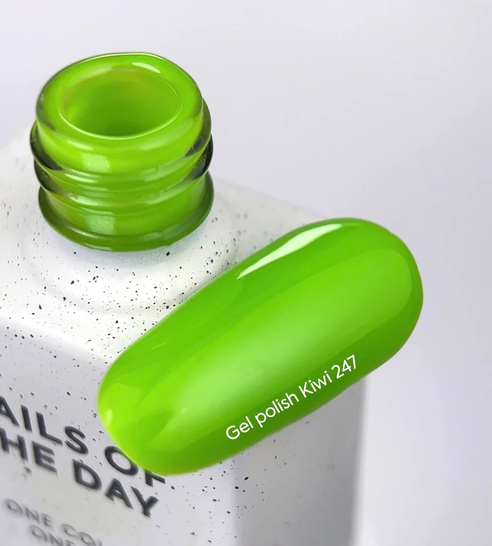 247 Kiwi vernis semi permanent 10 ml sans Hema - NOTD – Image 3