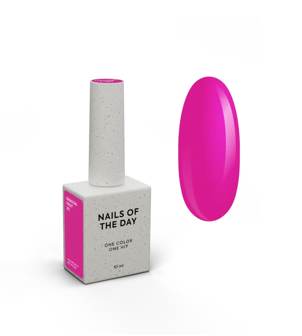 211 Dragonfruit vernis semi permanent 10 ml sans Hema - NOTD