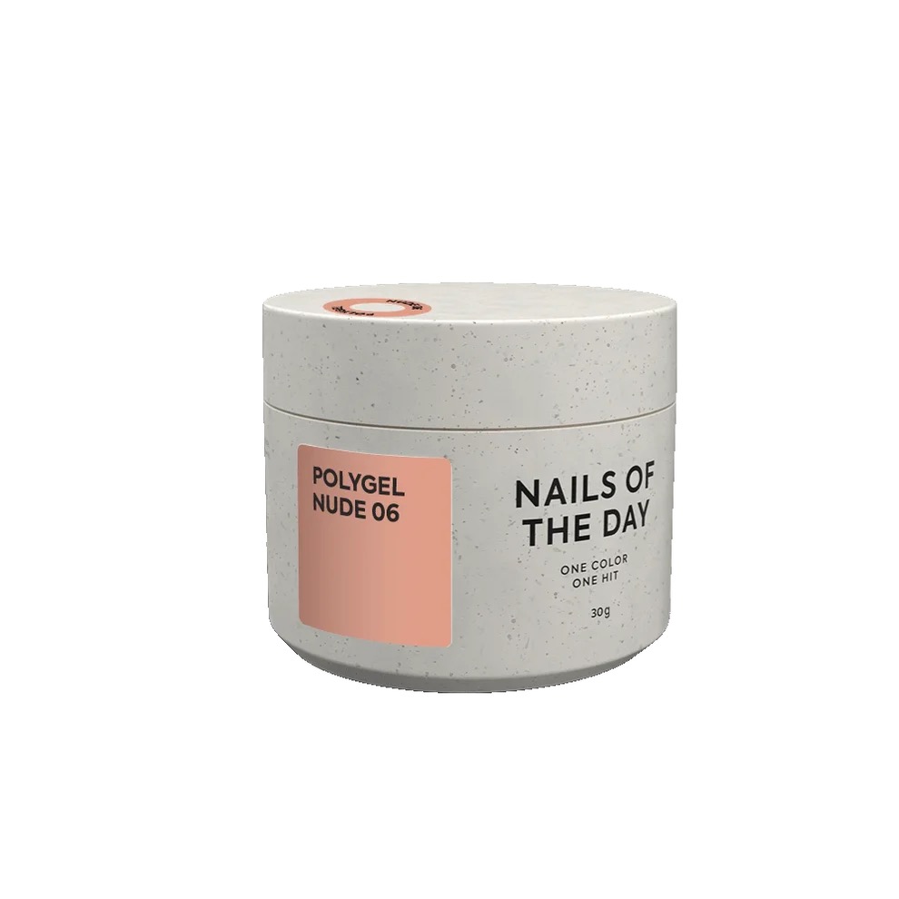 Polygel Nude 06 pot 30 gr | NOTD