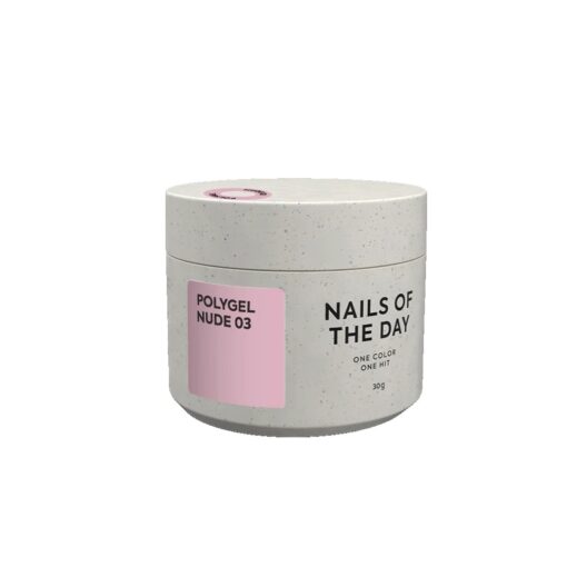 Polygel Nude 03 pot 30 gr | NOTD
