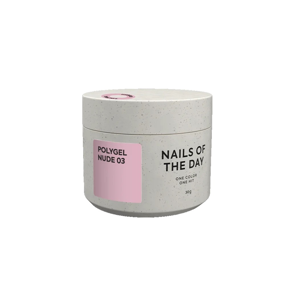 Polygel Nude 03 pot 30 gr | NOTD