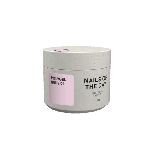Polygel Nude 01 pot 30 gr | NOTD
