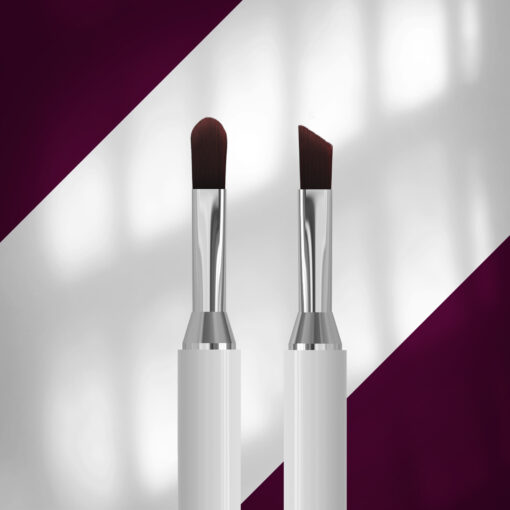 STALEKS EXCLUSIVE - Pinceau double face pour gel 11 mm / pour gel 9 mm