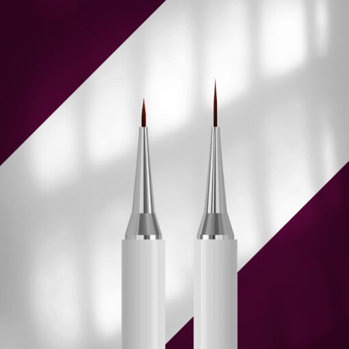 STALEKS EXCLUSIVE - Pinceau liner double face 7 mm / liner 12 mm
