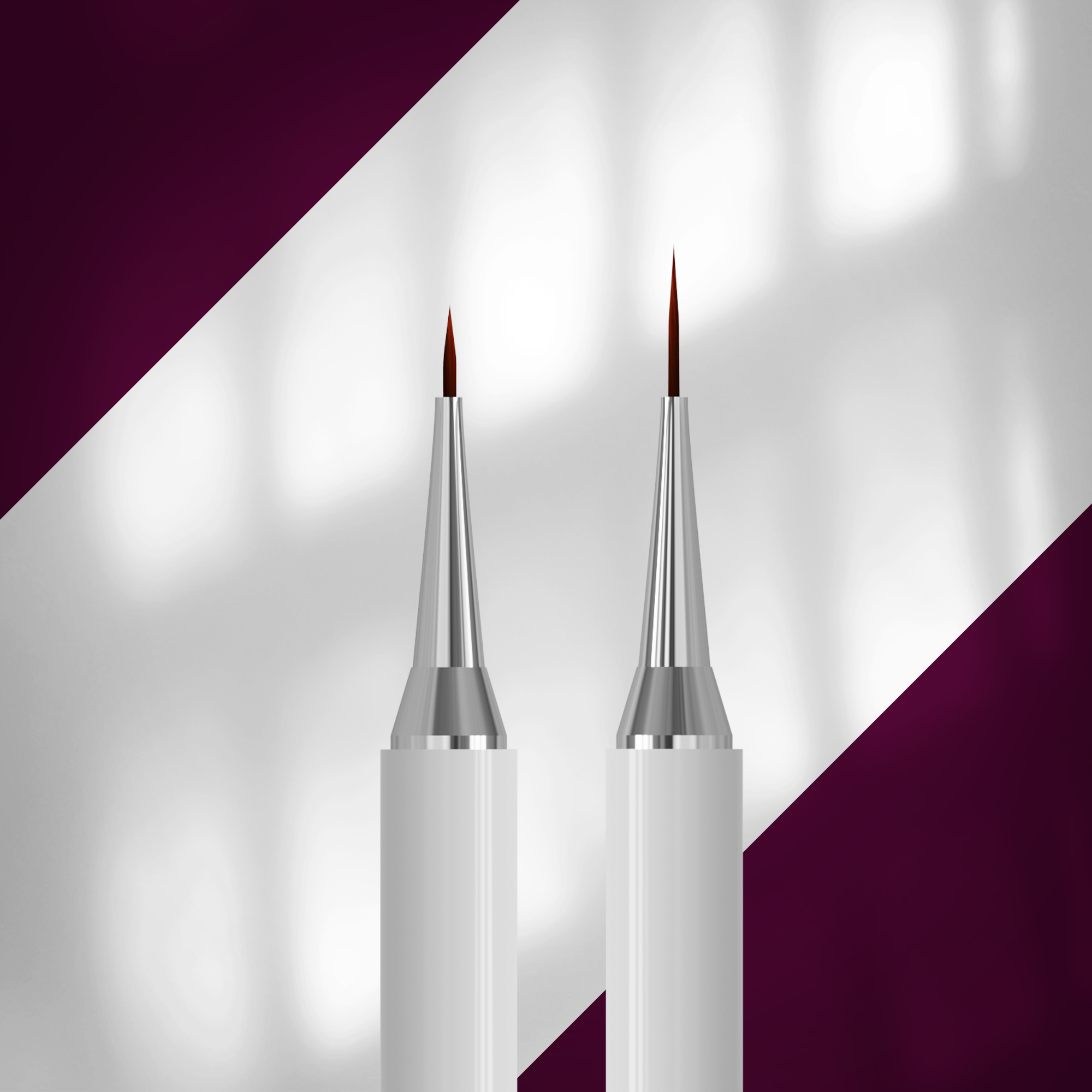STALEKS EXCLUSIVE - Pinceau liner double face 7 mm / liner 12 mm