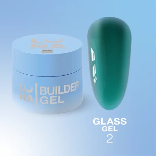 Gel de construction Vitrail vert N°2 | Luna Moon