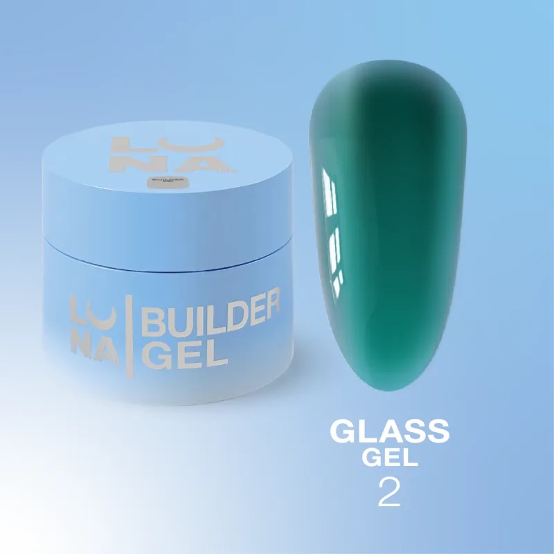 Gel de construction Vitrail vert N°2 | Luna Moon