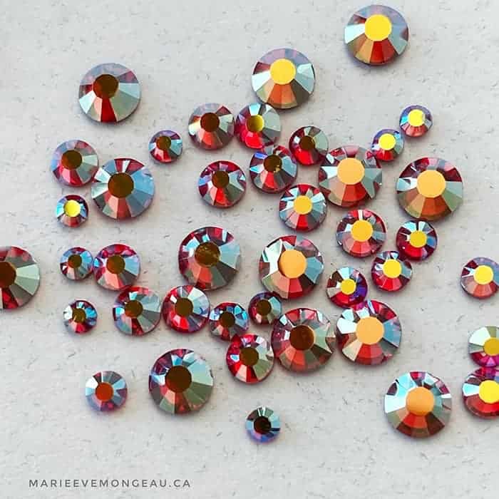 Diamants | Rouge Eclaté par Marie Ève Mongeau