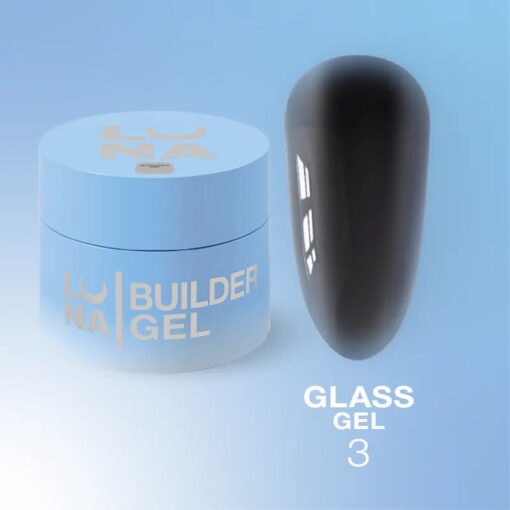 Gel de construction Vitrail Noir N°3 | Luna Moon